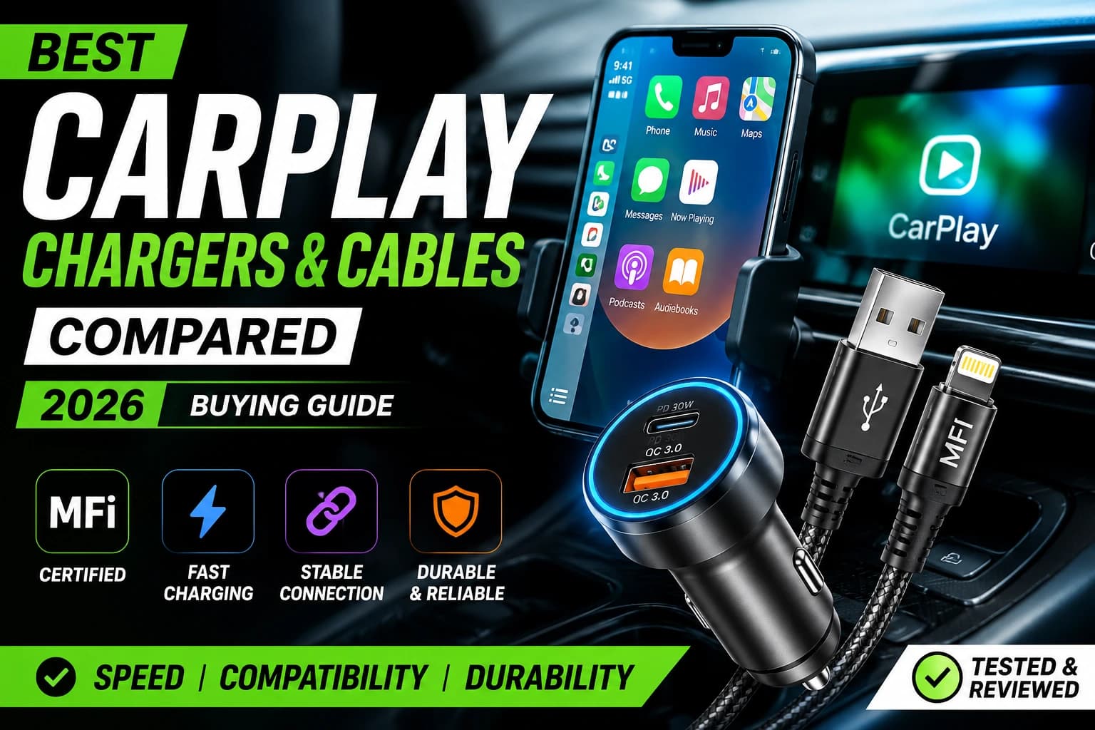best-carplay-chargers-and-cables-compared
